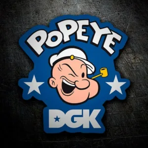 Pegatinas Coches Motos Popeye Dgk