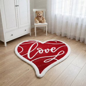 Alfombra Love Corazon
